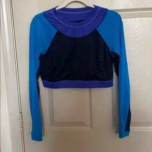 Joy lab long sleeve swim top